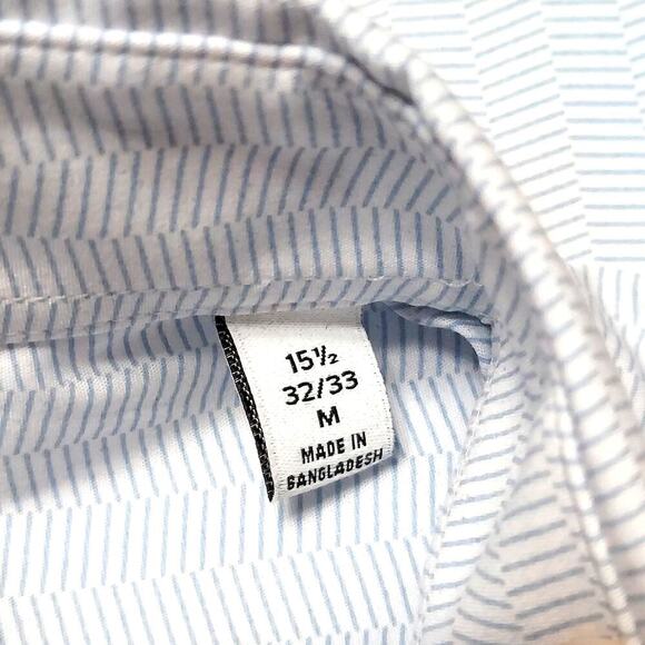 Calvin Klein Men's Steel Plus Regular Fit Stretch Wrinkle Free Dress Shirt - Picture 8 of 9